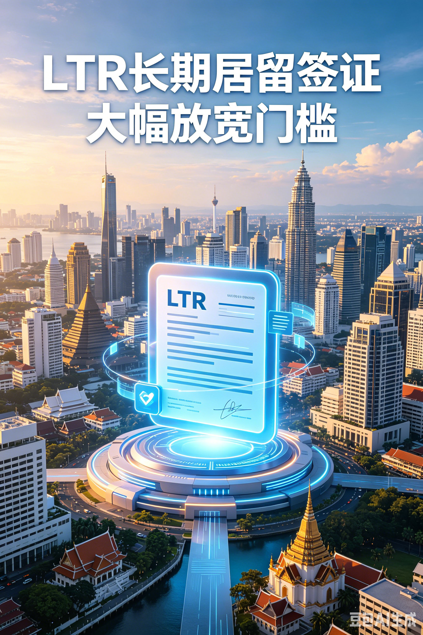 2026泰国LTR签证新政｜十年长期居留签证申请条件及优势